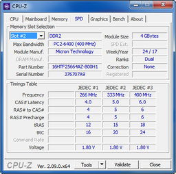 Оперативная память DDR2-800 4Gb PC2-6400 AVIS AD2F800/4 4096MB (770008510) фото від покупців 9