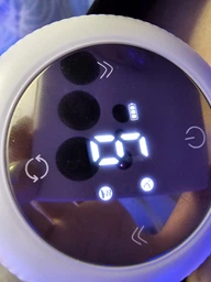 Електричний молоковідсмоктувач Wearable Breast Pump портативний бездротовий молоковідсмоктувач з функцією масажу та стимуляцією лактації білий фото від покупців 12