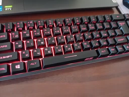 Клавіатура мембранна 2E GAMING KG360 68key, USB/WL, EN/UA/RU, RGB, чорний (2E-KG360UBK) фото від покупців 17