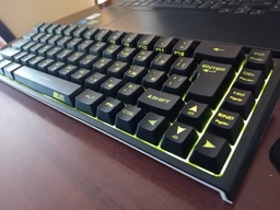 Клавіатура мембранна 2E GAMING KG360 68key, USB/WL, EN/UA/RU, RGB, чорний (2E-KG360UBK) фото від покупців 14