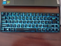 Клавіатура мембранна 2E GAMING KG360 68key, USB/WL, EN/UA/RU, RGB, чорний (2E-KG360UBK) фото від покупців 16