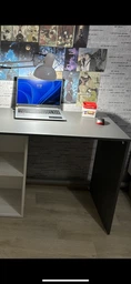 Офисный стол Doros Т8 100х83х75 см Белый/Дуб Артизан (41516060) фото от покупателей 9