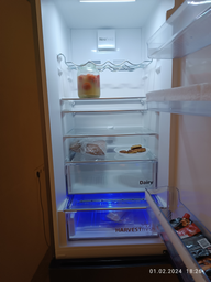 Двухкамерный холодильник Beko RCNA406E35ZXBR фото от покупателей 16
