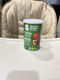 Дитяче печиво Gerber пшенично-вівсяні снеки з томатами та морквою 35 г (7613037311433) фото від покупців 6