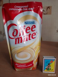 Сухие сливки NESTLE COFFEE-MATE кример 200 г (8850127010190) фото от покупателей 2