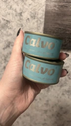 Упаковка тунца Calvo в собственном соку 80 г х 3 шт (8410090610638) фото от покупателей 11
