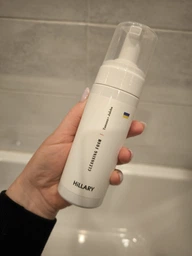 Очищуюча пінка для жирної та комбінованої шкіри Hillary Cleansing Foam Tamanu + Jojoba oil, 150 мл HI-08-062 фото від покупців 2