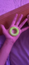 Еспандер кистьовий силіконовий PowerPlay PP-4324 Hand Grip Ring Hard 25 кг Чорний фото від покупців 15