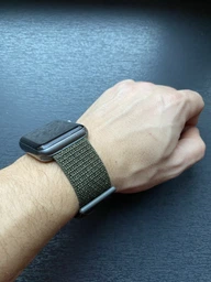 Нейлоновый ремешок Fruct Sport Loop Band для Apple Watch 42/44/45/46/49 mm Mint фото от покупателей 17