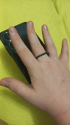 Чехол Iron Ring для Realme C55 / RMX3710 бампер противоударный с подставкой Navy-Blue фото от покупателей 2