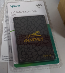 SSD диск Apacer AS340 Panther 120GB 2.5" SATAIII TLC (AP120GAS340G-1) фото от покупателей 14