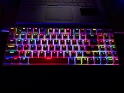 Бездротова (Bluetooth та 2.4G) механічна клавіатура з HOT-SWAP Machenike K500W 94Key, BLUE SWITCH, EN/UKR, RGB (K500W-94BL) фото від покупців 2
