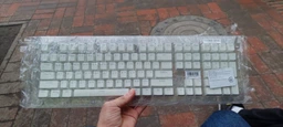 Набор кейкапов Hator First Ukrainian PBT keycaps UKR/ENG/rU White (HTS-136) фото от покупателей 2
