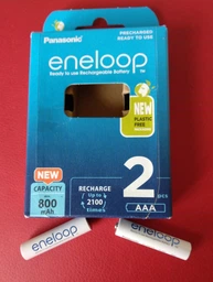 Аккумулятори ААА міні-пальчикові 800mAh PANASONIC ENELOOP R3 4шт фото від покупців 12