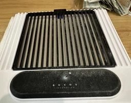 Витяжка для манікюру Bucos Cyclone V1 з нера фільтром 100W темно-зелена фото від покупців 2