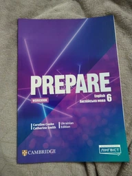 Зошит з англійської мови Prepare for Ukraine НУШ 6 Workbook 9786178103750