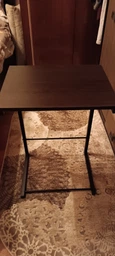 Столик приставной Терри Ferrum-decor 650x440x330 Черный металл ДСП Дуб Сонома 16 мм (TERR004) фото от покупателей 18