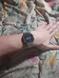 Чоловічі наручні годинники Casio A168WA-1YES фото от покупателей 2