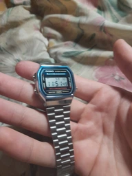 Чоловічі наручні годинники Casio A168WA-1YES фото от покупателей 3