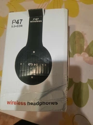 Бездротові навушники «Котячі вуха» з мікрофоном, Bluetooth-навушники Cat Ear P47, чорні фото від покупців 4