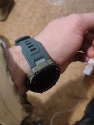 Ремешок DK для Xiaomi Amazfit T-Rex / T-Rex Pro | Silicone Sport Band Classic (012593) (dark green) фото от покупателей 5