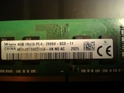 RAM SK hynix 8GB SODIMM DDR4 2666MHz для ноутбуків, Non-ECC, CL19, 1.2V (HMA81GS6CJR8N-VK) фото от покупателей 6