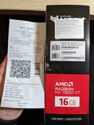 Видеокарта Sapphire Radeon RX 7800 XT 16GB NITRO+ (11330-01) фото от покупателей 11