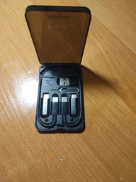 Органайзер ESSAGER Geometric Multifunctional Data Cable Storage Box Black (ECJHZ-JH01-P)