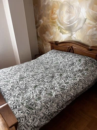 Комплект постельного белья MirSon Полуторный 143х210 см 17-0589 Dollars Бязь (2200007047192) фото от покупателей 5