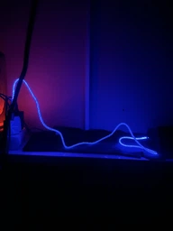 Кабель зарядки Hoco U112 Shine 20W 3А 1М LED Charging Data Cable for Type-C to Lightning Power Delivery для iOS пристроїв iPhone iPad iPod Сірий