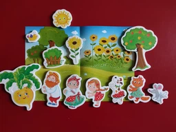 Игра настольная Vladi toys магнитный театр Репка (VT3206-29) фото от покупателей 1