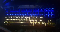Клавиатура проводная Hator Rockfall 2 Mecha TKL Orange USB Black (HTK-520)