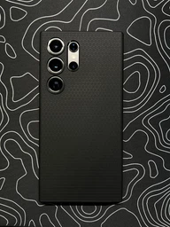 Чехол Spigen для Samsung Galaxy S24 Ultra - Liquid Air, Matte Black (ACS07287)