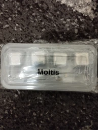 Подарочный премиум набор кубиков для виски Moltis Relax 4 шт в деревянной коробке (серебро) фото от покупателей 1