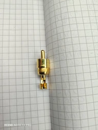 Разъемы Тюльпан RCA Avzhezh A0103 BK+RD (пара)