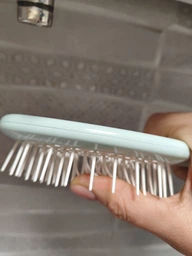 Щетка для волос Janeke Superbrush оранжевая с белым фото от покупателей 4