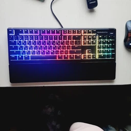 Клавіатура SteelSeries Apex 3 Чорна РКР (64795BK) 231775 фото від покупців 1