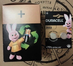 Специализированная литиевая батарейка типа «таблетка» Duracell 2032, 3В, 4 шт DL2032/CR2032 (5000394071780) фото от покупателей 2