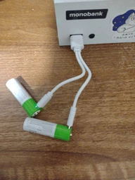 Батарейки AA аккумуляторные с разъемом USB Type-C от Smartoools на 1.5V/2600mWh - 16 ШТ. фото от покупателей 8