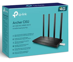 Маршрутизатор TP-LINK Archer C6U WiFi5 / AC1200 / 1 Гбит/с / USB 2.0 / Поддержка технологии MESH фото от покупателей 6