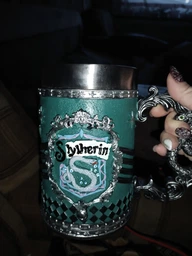 Кухоль Гаррі Поттер, пивний келих Слизерин 3D чашка Harry Potter Slytherin 500 мл