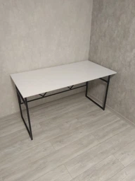 Компьютерный стол Ferrum-decor Раян 75x100x70 черный ДСП Белое 16мм фото от покупателей 6