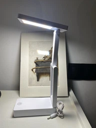 Настільна лампа з акумулятором USB зарядкою LED лампа на батарейках світильник нічна лампа аварійна лампа (50001) фото від покупців 16