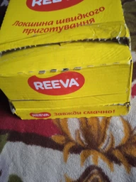 Упаковка лапши быстрого приготовления Reeva со вкусом сыра и зелени 85 г x 20 шт (4820179257106)