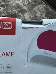 Лампа для маникюра SunUv SUN 2C original 48вт с тремя сменными накладками, с кварцевыми диодами 2 поколения, бело-розовая фото от покупателей 4