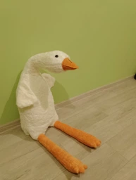 Плюшевая игрушка подушка My Kigu Гусь Обнимусь Антистресс Мягкая Желтая 75 см (9050) фото от покупателей 1