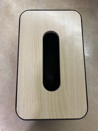 Салфетница на стол прямоугольная с деревянной крышкой Wooden черная (LB-127476) фото от покупателей 2