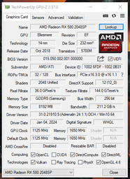 Видеокарта Radeon RX 580, Arktek, 8Gb GDDR5, 256-bit, HDMI/3xDP, 1244/8000 MHz, 6-pin (AKR580D5S8GH1) фото от покупателей 4