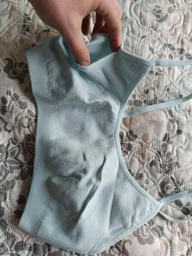 Бюстгальтер без косточек Giulia Cami Top Rib S/M Серый_Poppy seed (4823116923621) фото от покупателей 12