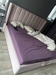 Простирадло на гумці Good-Dream microfiber Violet 120х200 (GDMVSHEETF120200) фото від покупців 5